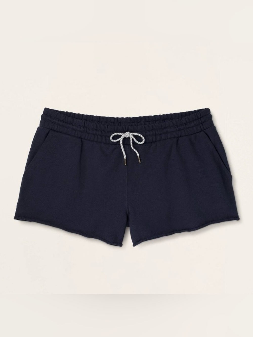 NWT Women's Mid-Rise Pull-On Sweatshorts -
Parke x Target Navy Blue M
